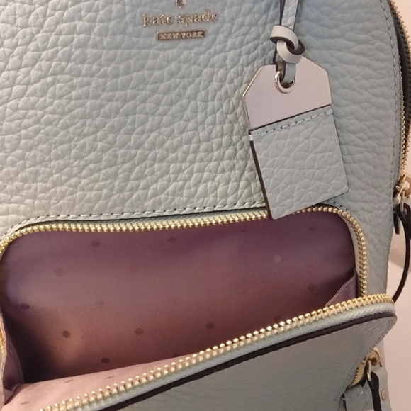 kate spade carter street caden mint backpack - Picture 6 of 8